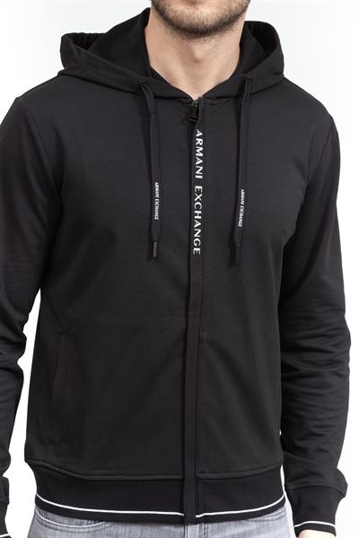 Armani Exchange Erkek Fermuarlı Sweatshirt