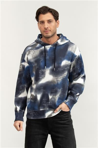 Armani Exchange Erkek Sweatshirt Lacivert