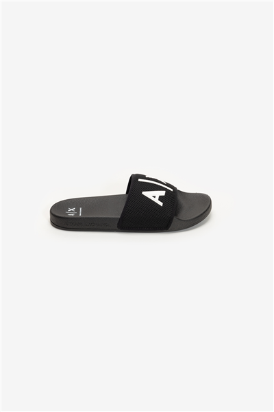 Armani Exchange Erkek Terlik Siyah