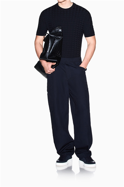 Armani Exchange Erkek Triko Lacivert