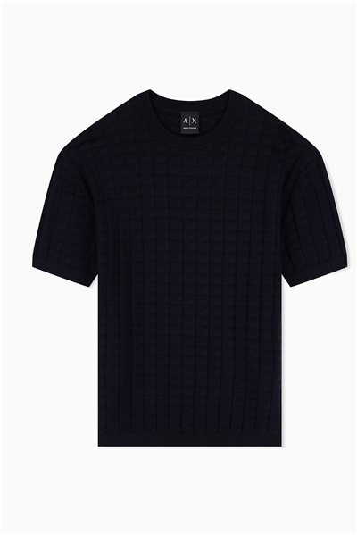 Armani Exchange Erkek Triko Lacivert