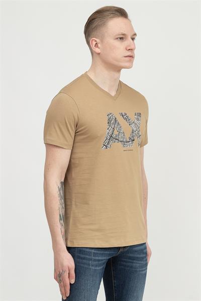 Armani Exchange Erkek V Yaka T-Shirt
