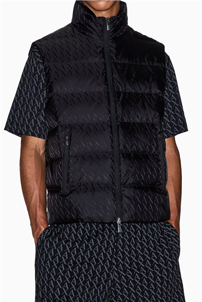 Armani Exchange Erkek Yelek Siyah