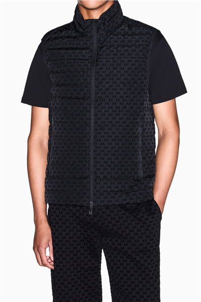 Armani Exchange Erkek Yelek Siyah