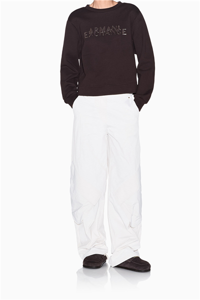 Armani Exchange Kadın Bisiklet Yaka Sweatshirt