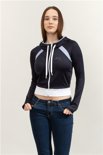 Armani Exchange Kadın Bisiklet Yaka Sweatshirt