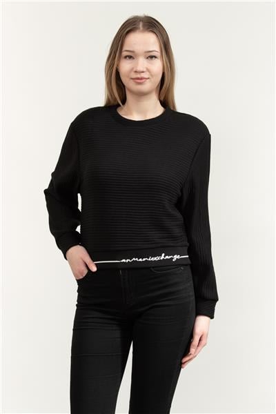 Armani Exchange Kadın Bisiklet Yaka Sweatshirt