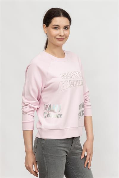 Armani Exchange Kadın Bisiklet Yaka Sweatshirt