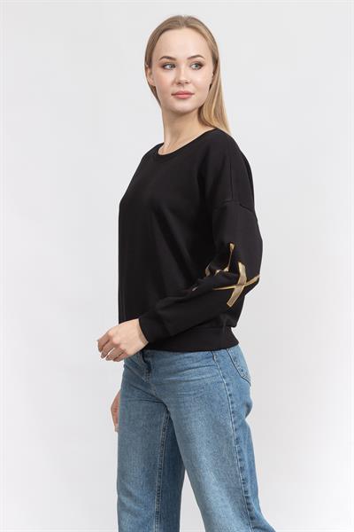 Armani Exchange Kadın Bisiklet Yaka Sweatshirt