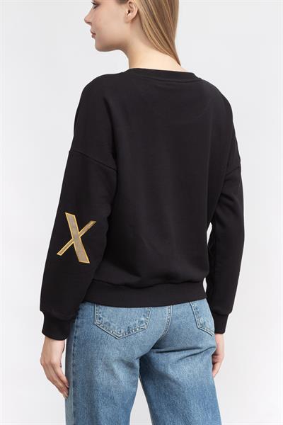 Armani Exchange Kadın Bisiklet Yaka Sweatshirt