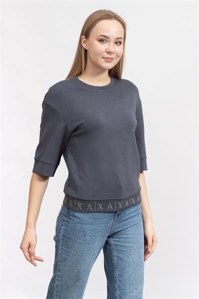 Armani Exchange Kadın Bisiklet Yaka Sweatshirt