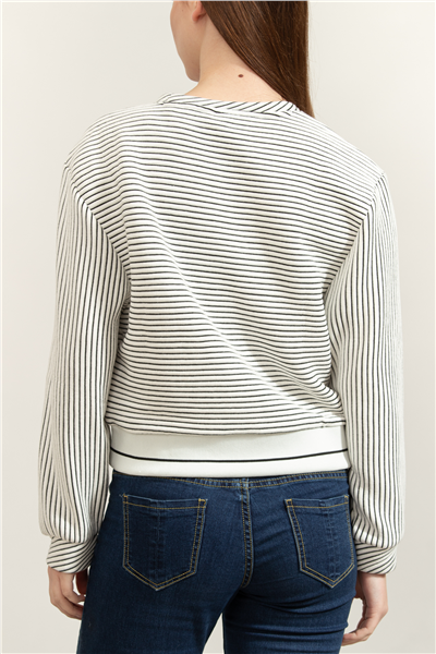 Armani Exchange Kadın Bisiklet Yaka Sweatshirt