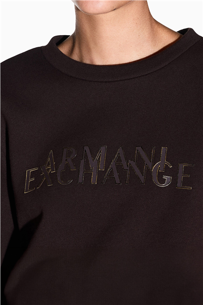 Armani Exchange Kadın Bisiklet Yaka Sweatshirt