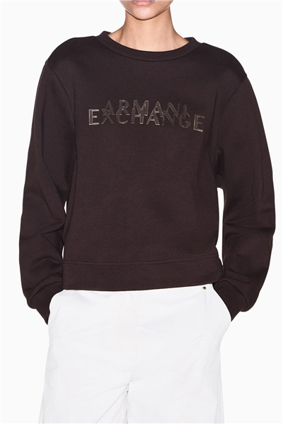 Armani Exchange Kadın Bisiklet Yaka Sweatshirt