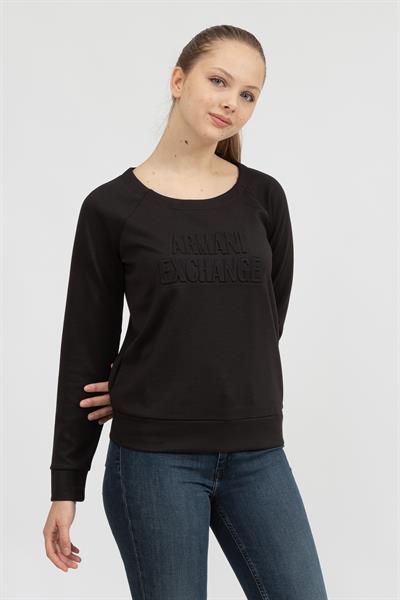 Armani Exchange Kadın Bisiklet Yaka Sweatshirt