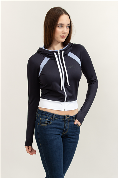 Armani Exchange Kadın Bisiklet Yaka Sweatshirt