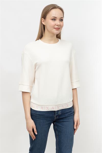 Armani Exchange Kadın Bisiklet Yaka Sweatshirt