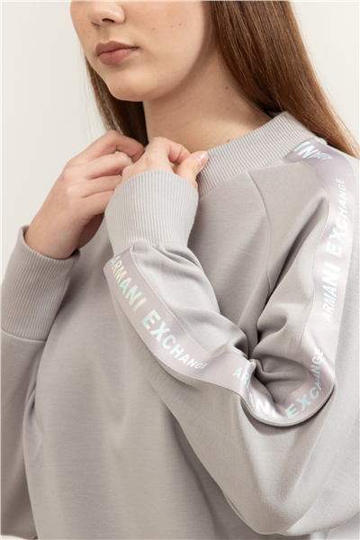Armani Exchange Kadın Bisiklet Yaka Sweatshirt