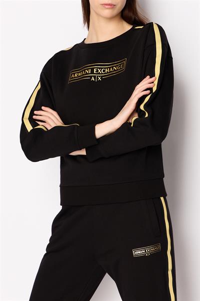 Armani Exchange Kadın Bisiklet Yaka Sweatshirt