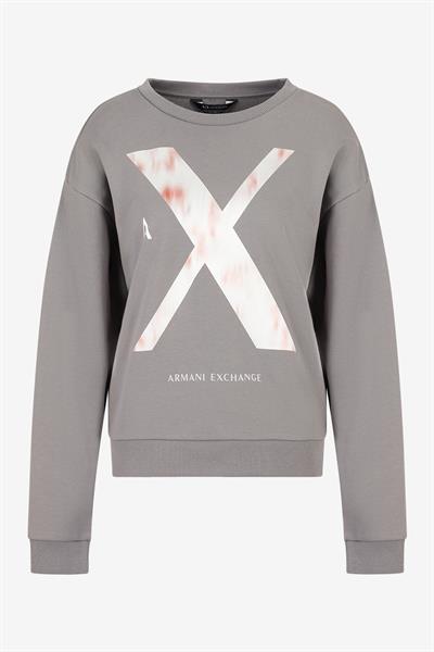 Armani Exchange Kadın Bisiklet Yaka Sweatshirt