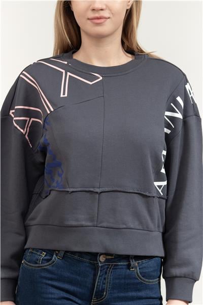 Armani Exchange Kadın Bisiklet Yaka Sweatshirt