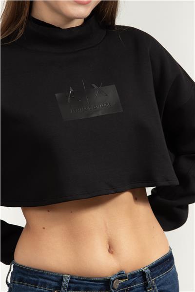 Armani Exchange Kadın Bisiklet Yaka Sweatshirt