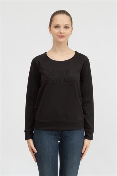 Armani Exchange Kadın Bisiklet Yaka Sweatshirt