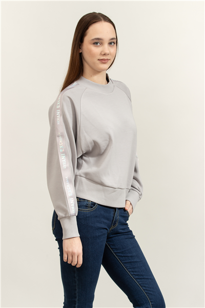Armani Exchange Kadın Bisiklet Yaka Sweatshirt