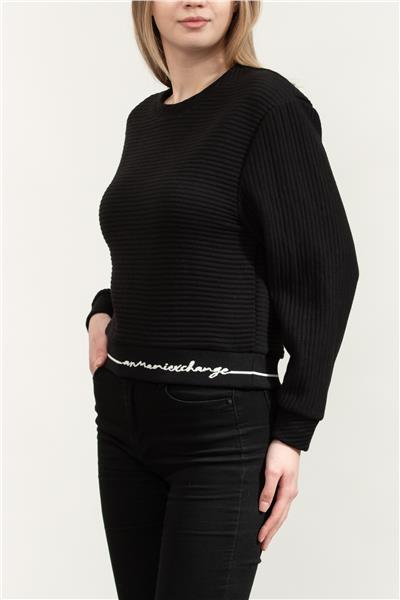 Armani Exchange Kadın Bisiklet Yaka Sweatshirt