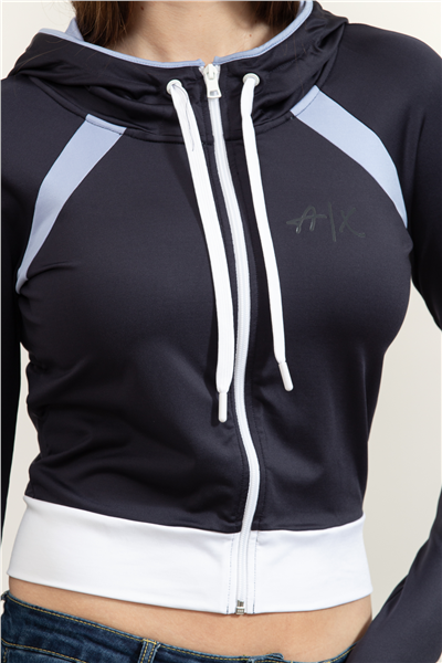 Armani Exchange Kadın Bisiklet Yaka Sweatshirt