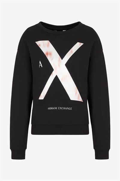 Armani Exchange Kadın Bisiklet Yaka Sweatshirt