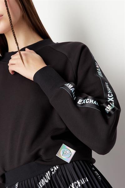 Armani Exchange Kadın Bisiklet Yaka Sweatshirt