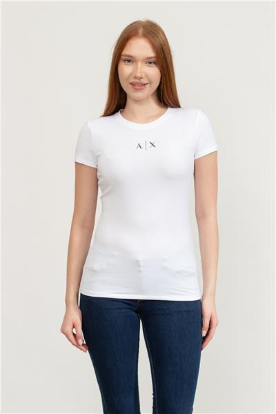 Armani Exchange Kadın Bisiklet Yaka T-Shirt