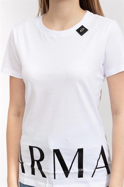 Armani Exchange Kadın Bisiklet Yaka T-Shirt