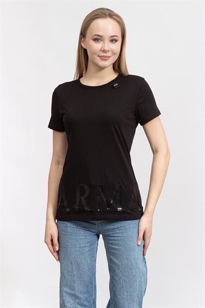 Armani Exchange Kadın Bisiklet Yaka T-Shirt