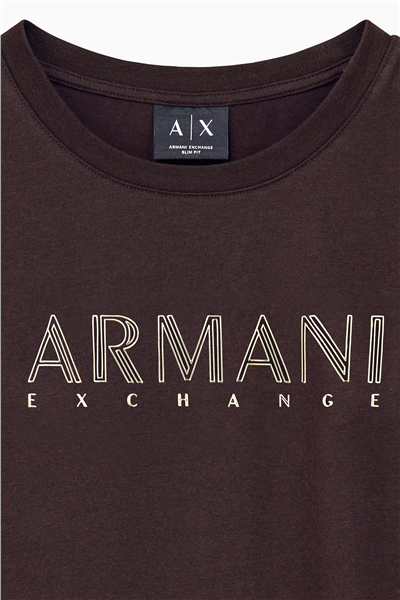 Armani Exchange Kadın Bisiklet Yaka T-Shirt
