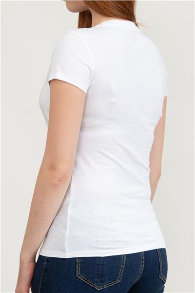 Armani Exchange Kadın Bisiklet Yaka T-Shirt