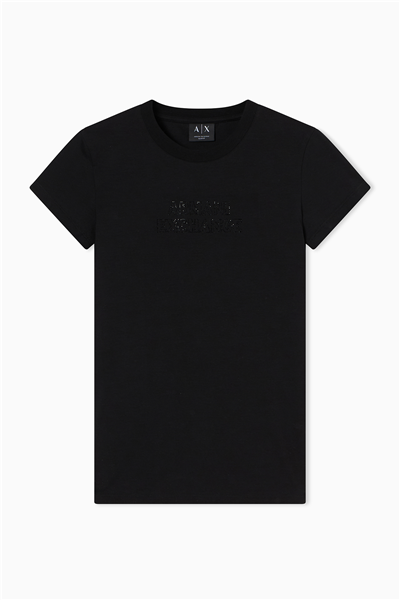 Armani Exchange Kadın Bisiklet Yaka T-Shirt