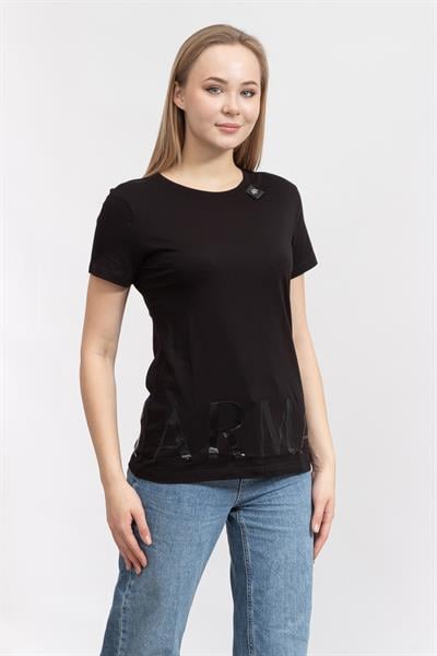 Armani Exchange Kadın Bisiklet Yaka T-Shirt