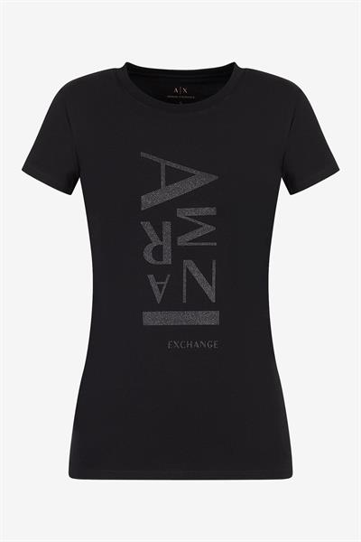 Armani Exchange Kadın Bisiklet Yaka T-Shirt