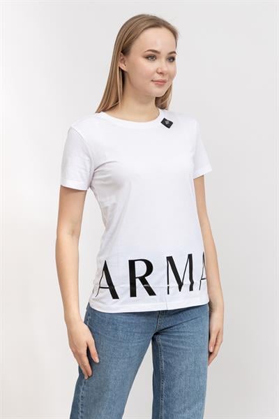 Armani Exchange Kadın Bisiklet Yaka T-Shirt