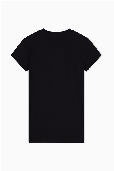 Armani Exchange Kadın Bisiklet Yaka T-Shirt Siyah