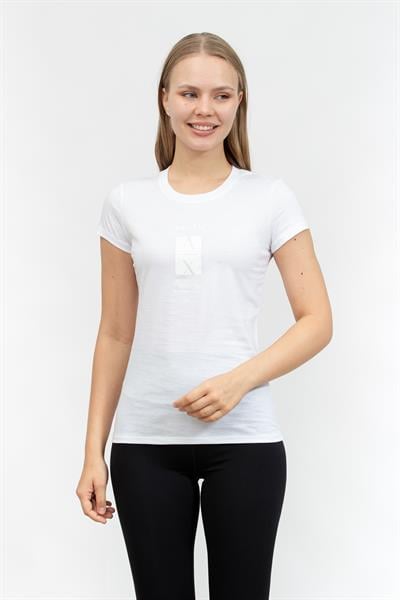 Armani Exchange Kadın Bisiklet Yaka T-Shirt