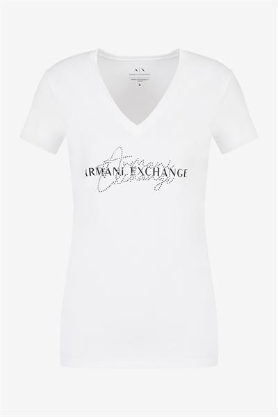Armani Exchange Kadın Bisiklet Yaka T-Shirt