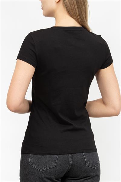 Armani Exchange Kadın Bisiklet Yaka T-Shirt