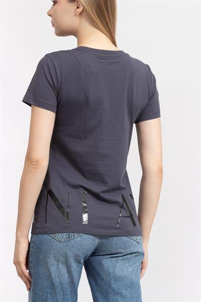 Armani Exchange Kadın Bisiklet Yaka T-Shirt