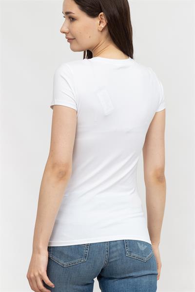 Armani Exchange Kadın Bisiklet Yaka T-Shirt