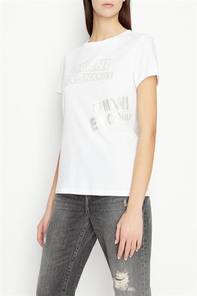 Armani Exchange Kadın Bisiklet Yaka T-Shirt