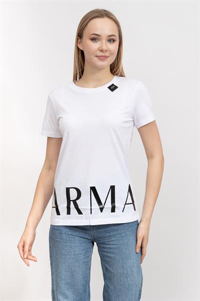 Armani Exchange Kadın Bisiklet Yaka T-Shirt