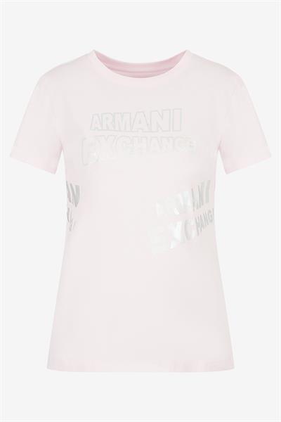 Armani Exchange Kadın Bisiklet Yaka T-Shirt